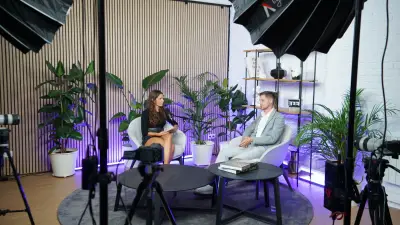 Studio vidéo professionnel Bruxelles - Caméras 4K, éclairages LED et équipements YouTube à Auderghem